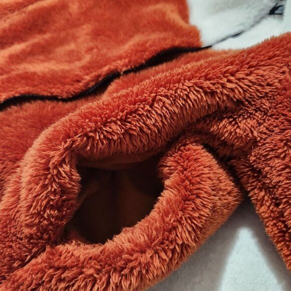 Nike Sportswear Women Fleece Bomber Jacket Size Medium super Soft Warm  B5 - Picture 9 of 15